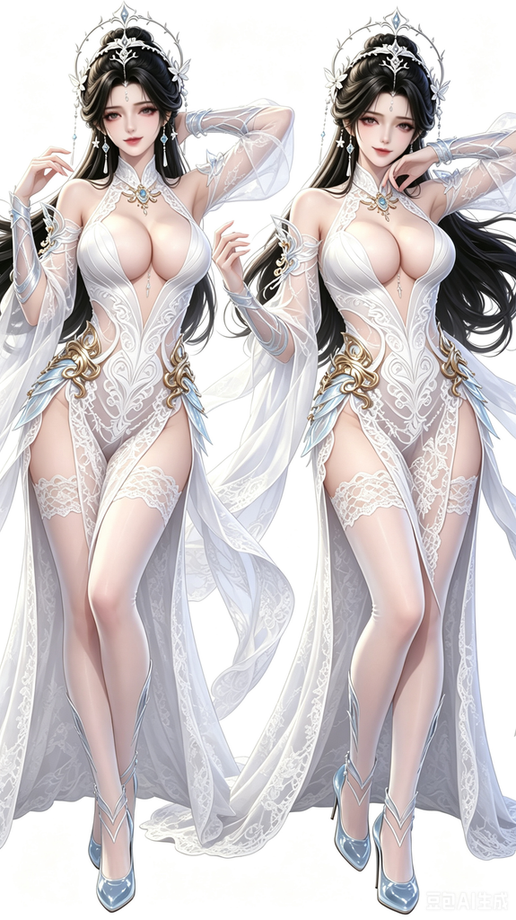 媚骨妖姬夜倾媚与剑宗圣女云婉月 图片 6