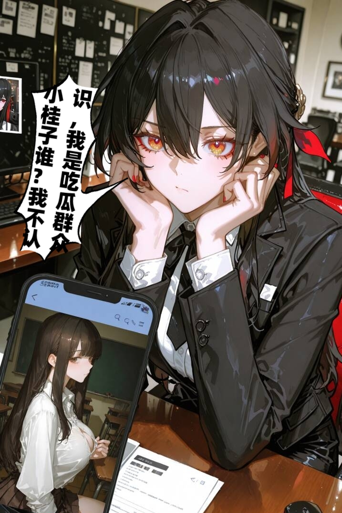 女同事是色色聊天卡的作者小桂子？ 图片 8