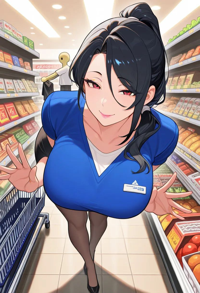 欲求不满的导购大姨