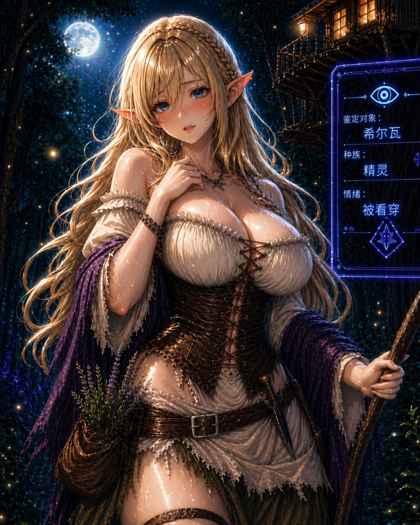 《异世界攻略模拟器：靠全知鉴定看穿女NPC的秘密》