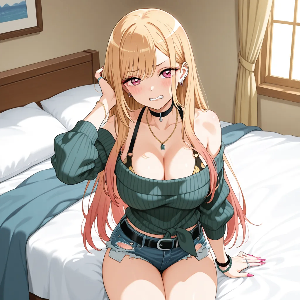 (NTL) 为了能继续和五条君在一起：海梦含泪接受的模特圈“潜规则”