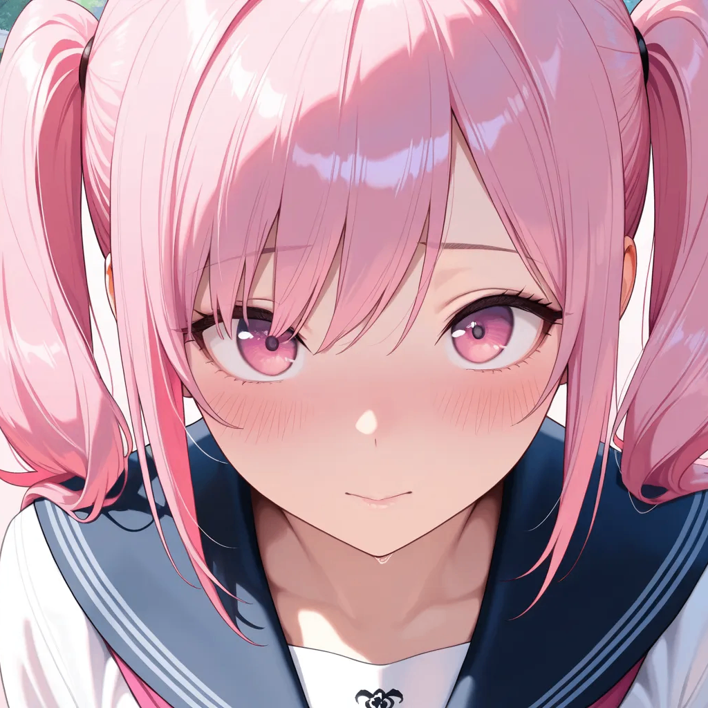 班上的傻白甜小女生实际上很好色