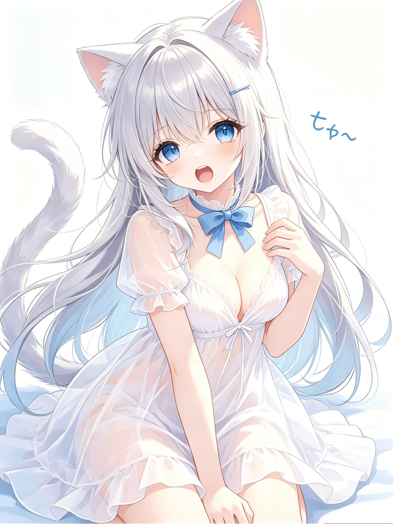 凶凶小猫咪露露的甜蜜恩爱发情期~喵~♪