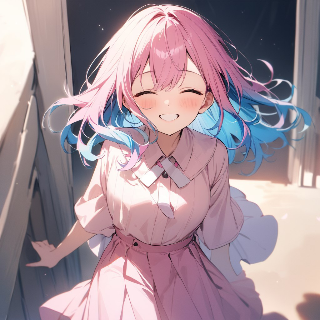 不存在的幻想少女  蓝蝶 图片 2