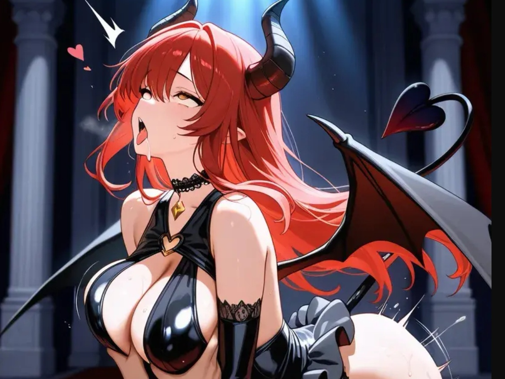 天下无敌的魔王才不会拜倒在魅魔女王裙下 图片 3