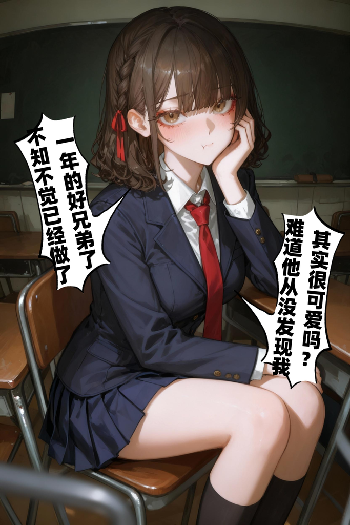 眼看你就要被职场姐姐拱了，我的丝袜制服放哪去了？ 图片 2
