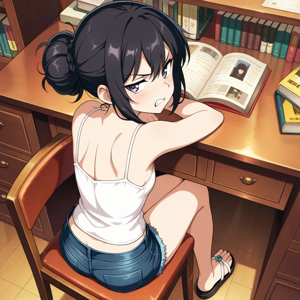 叛逆女高不想学习