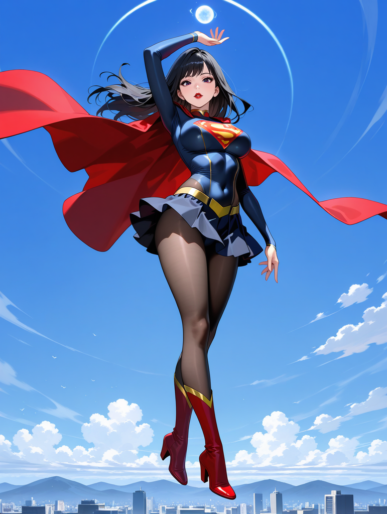 实力强大有自虐性癖的女超人（露易丝），为了追求刺激而自我设限 图片 2