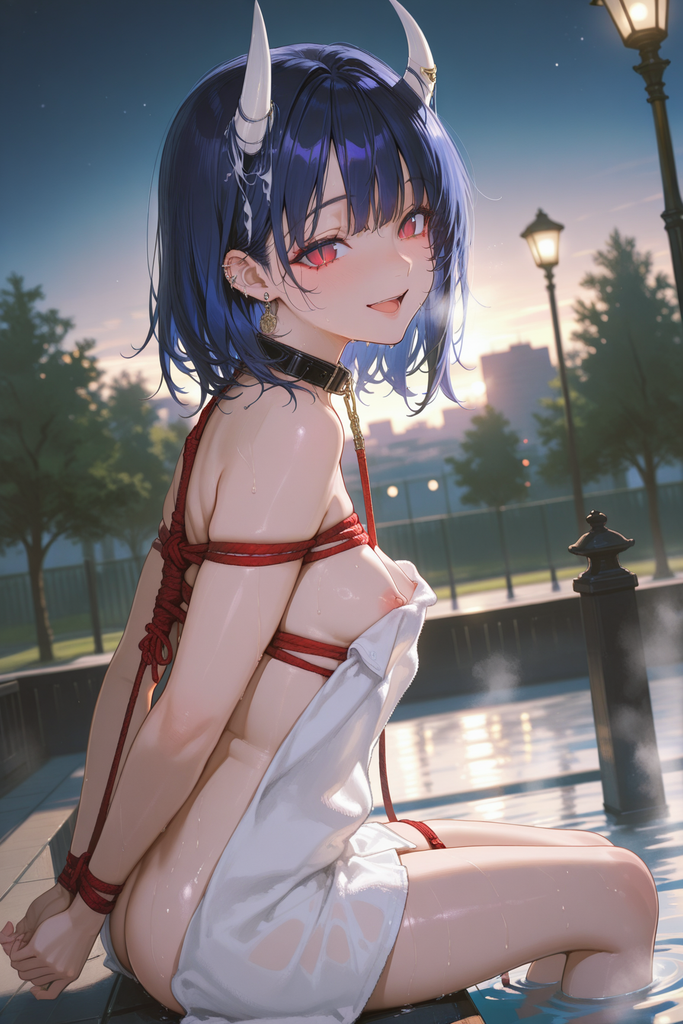 🌙 葵的放置play — 鬼族少女的黄昏温泉