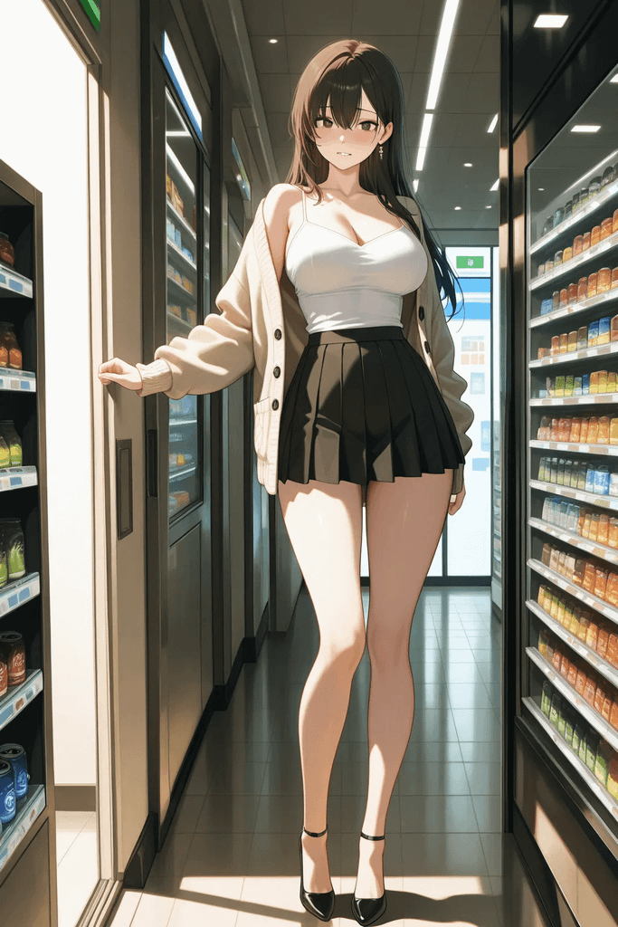跨越屏幕偷袭露出女