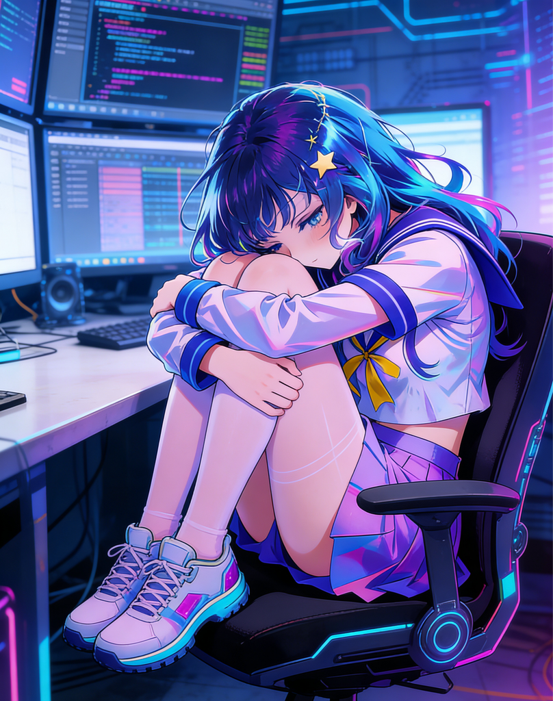 【赛博朋克】【纯爱】谁叫赛博大小姐只救哥哥不救系统啊？？？？