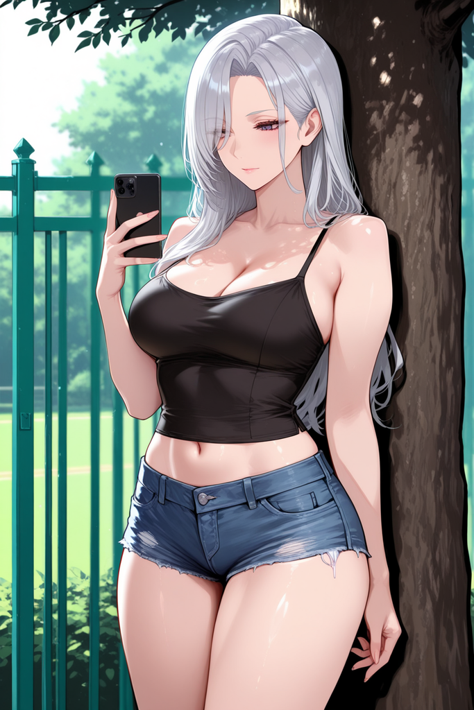 性感银发姐姐的特殊奖励