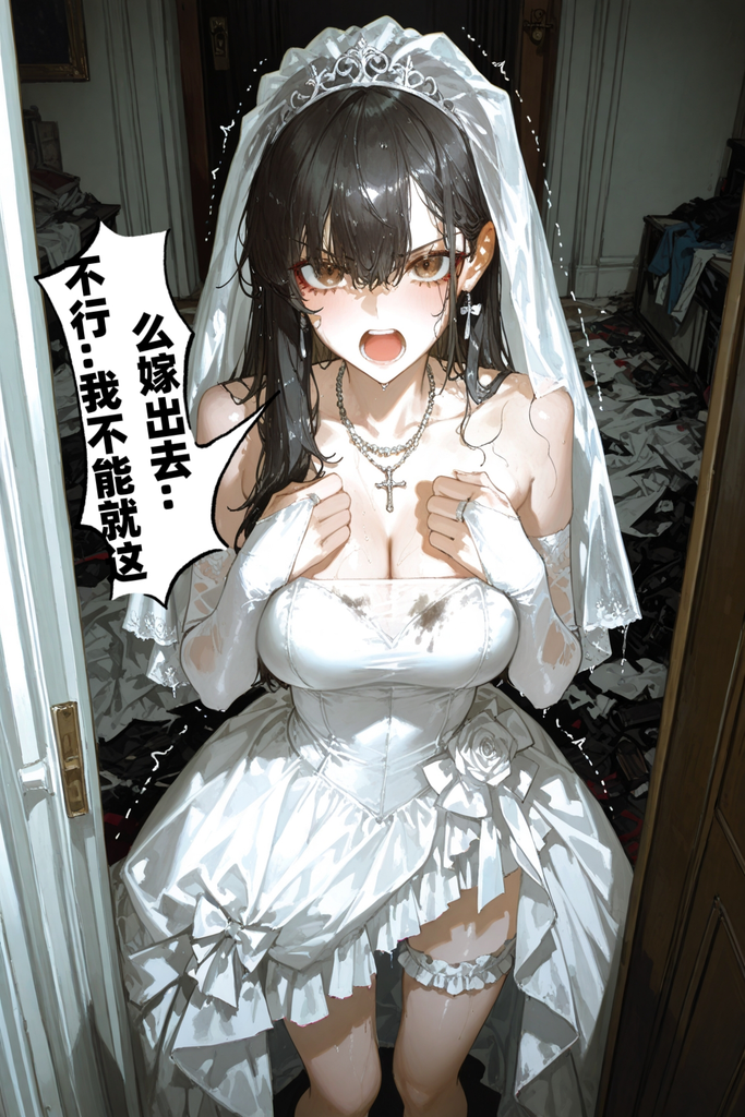 大小姐的婚纱与眼泪 图片 2