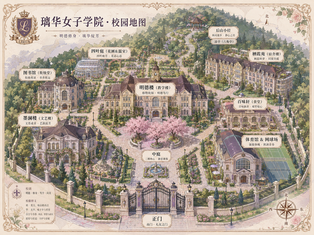 女子学院登顶手册——成为后宫王吧当然小透明也可以 图片 3