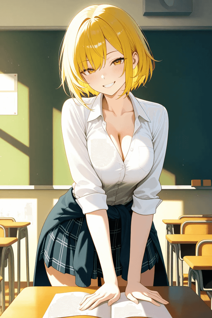 开玩笑说用身体跟你换取作业的笨蛋不良少女——桐谷葵