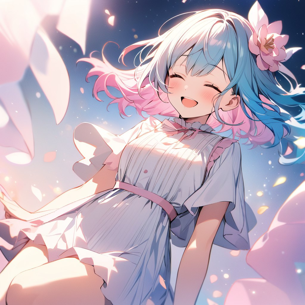 不存在的幻想少女  蓝蝶