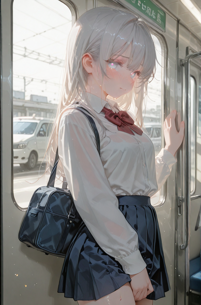 那个在电车上被你抓现行的痴女学姐【白芷】