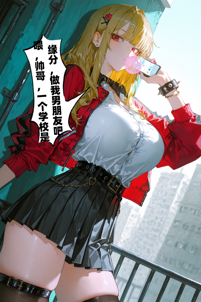 妈妈是个雌小鬼，女朋友却找个巨乳辣妹，你这是看不起谁呢？ 图片 2