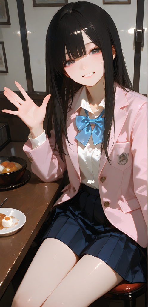 在你说话的时候跟着笑的女孩 图片 3