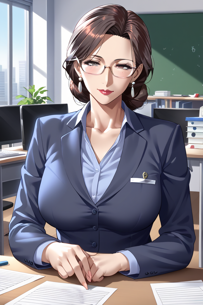 有“灭绝师太”称号的高中教师熟妇