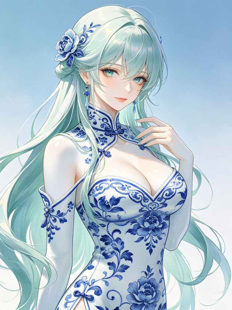 青花瓷偶娘·Cerulea 图片 2