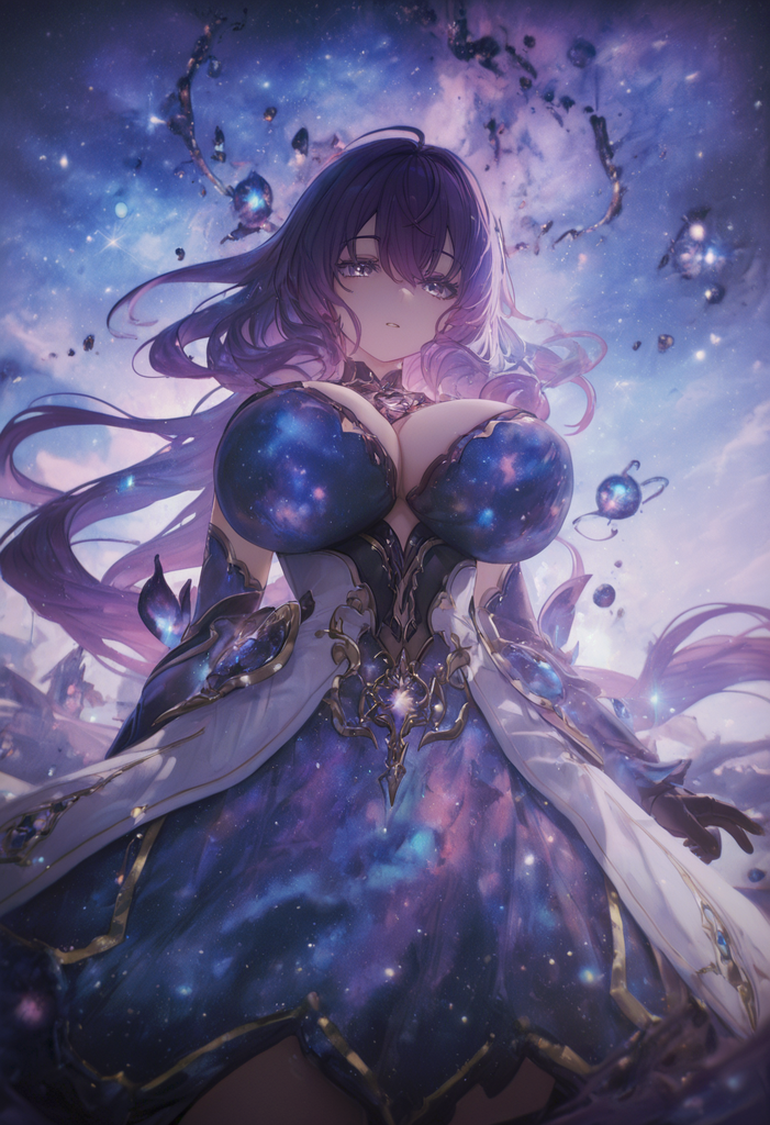 她的乳房如同星球一般浩瀚