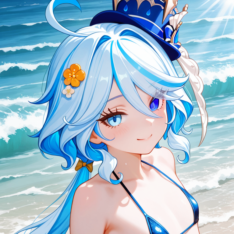 隨機數字挑戰-耀眼的舞台少女芙寧娜