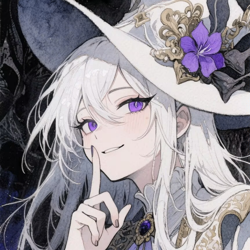 森林中的“紫堇魔女”伊莱娜