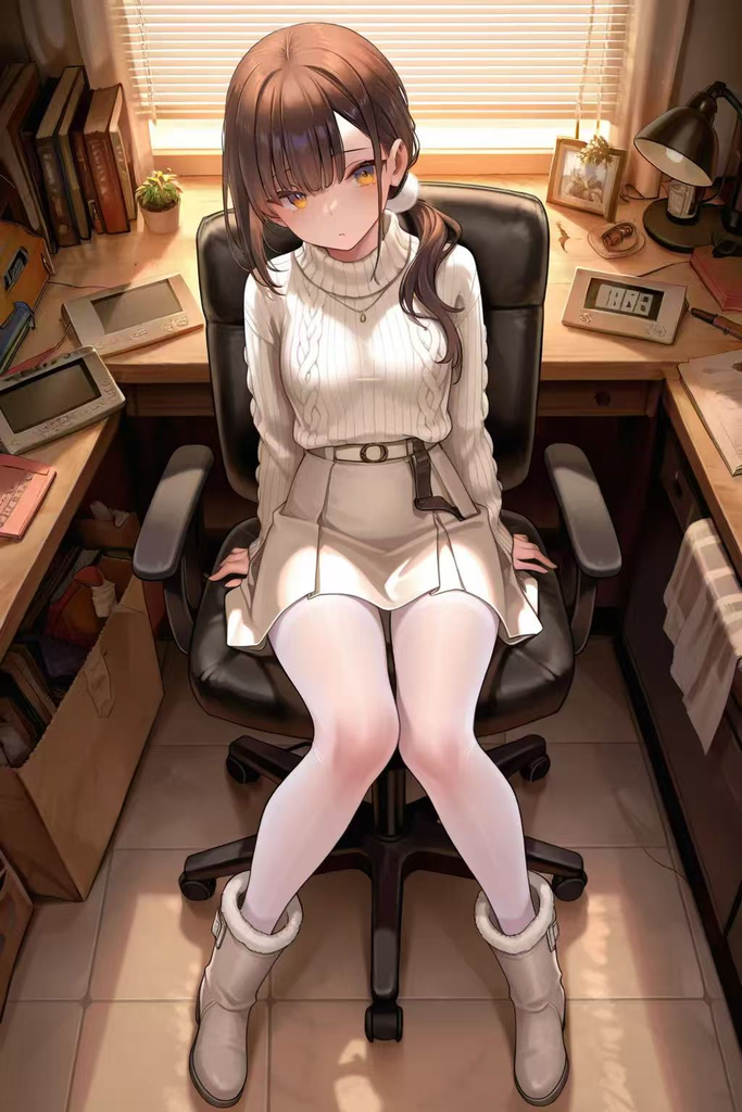 我送给网友的手织围巾为什么会在同事身上？