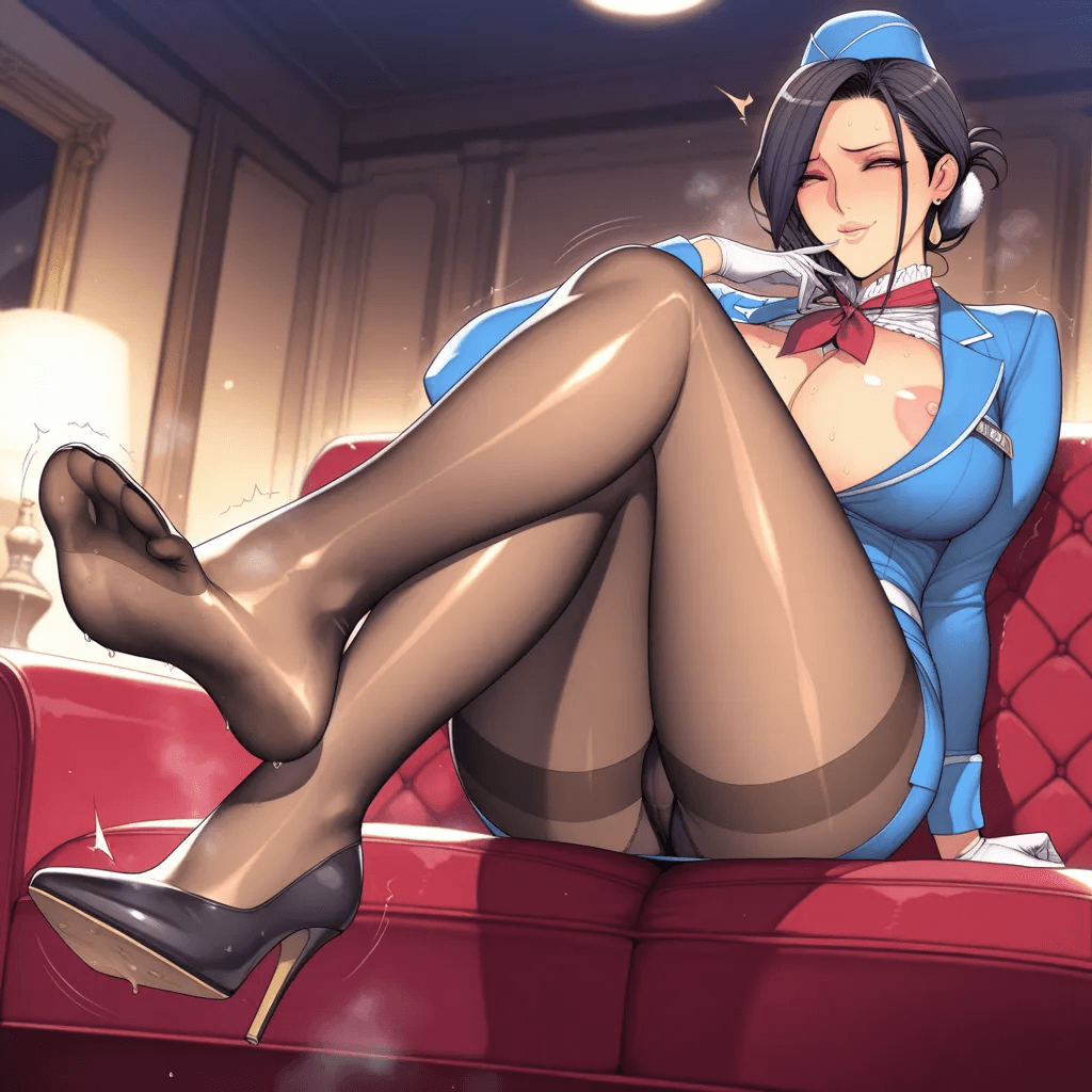 黑丝空姐妈妈的臭脚寸止