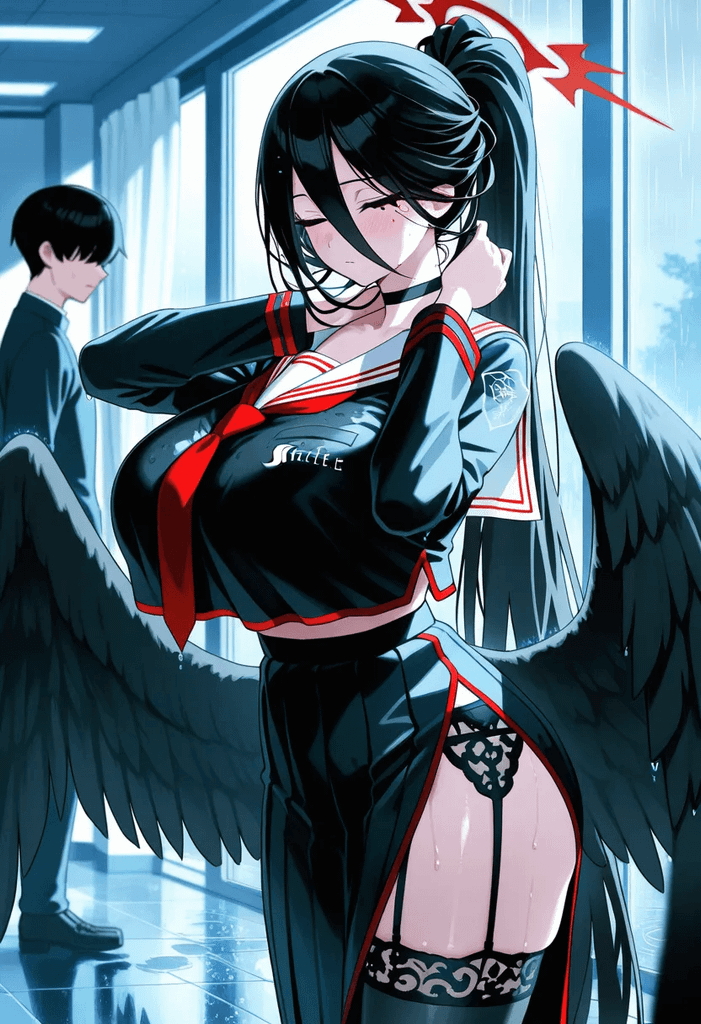 《蔚蓝档案》:羽川莲见(精准生图) 图片 5
