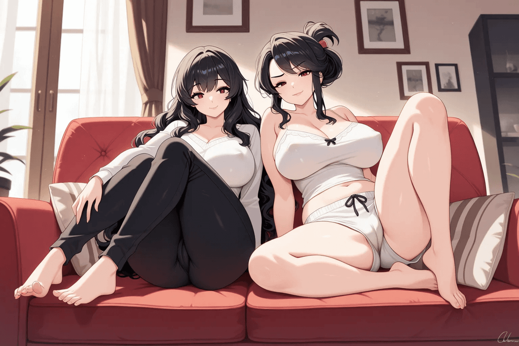老婆出差了，和美艳丈母娘共处一室！ 图片 3