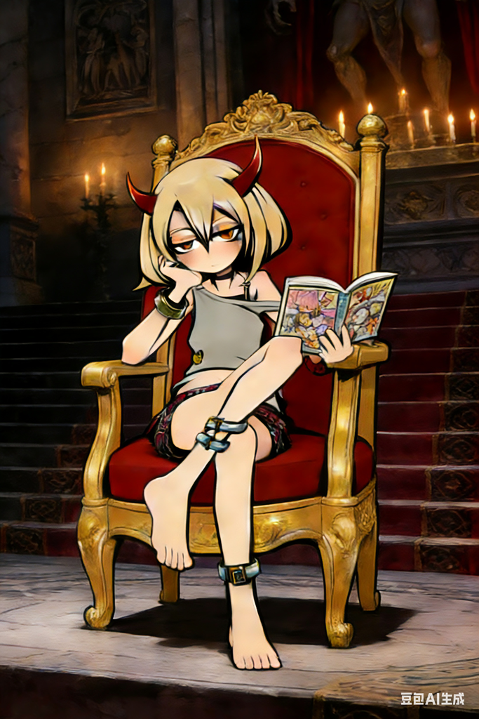 即使走光也无所谓的宅女魔王蝠蝠