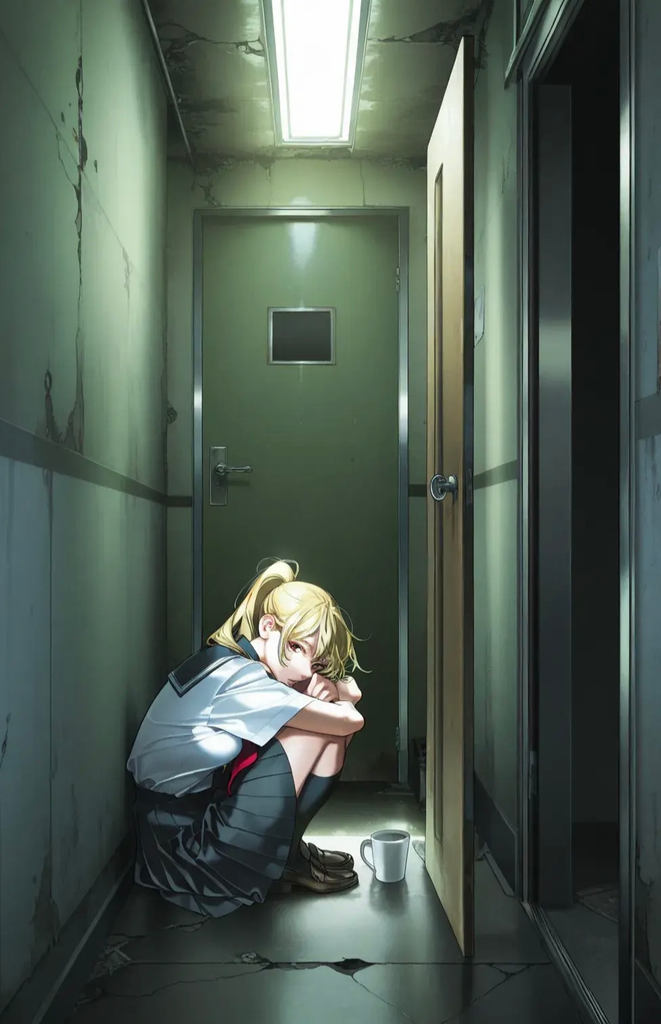 他的家空掉了， 好像…我的心也空掉了-星间 月