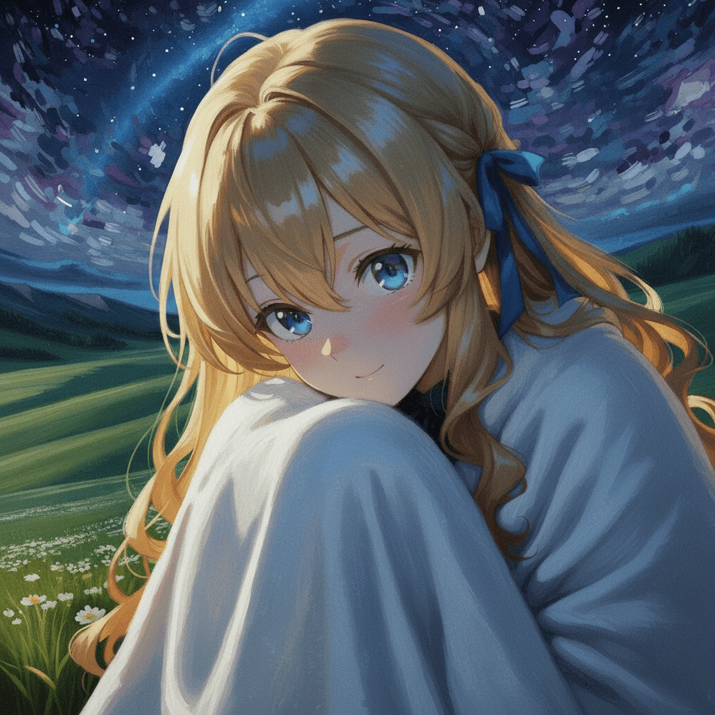 Starry night：滑落在肩头的流星