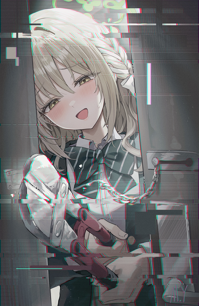 【独占型】线上认识的兄弟不可能线下变成美少女来独占我