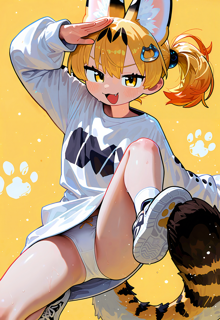 精力旺盛的同班薮猫娘