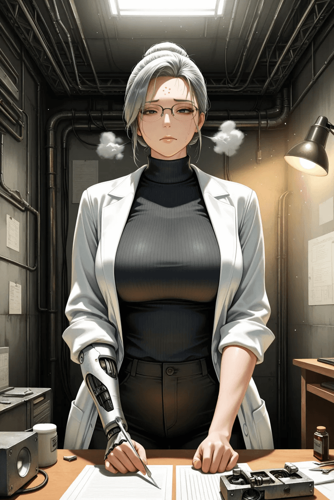 [废土朋克][妈妈卡]苏玲羽——废土上最后的"白瓷玫瑰" 图片 2