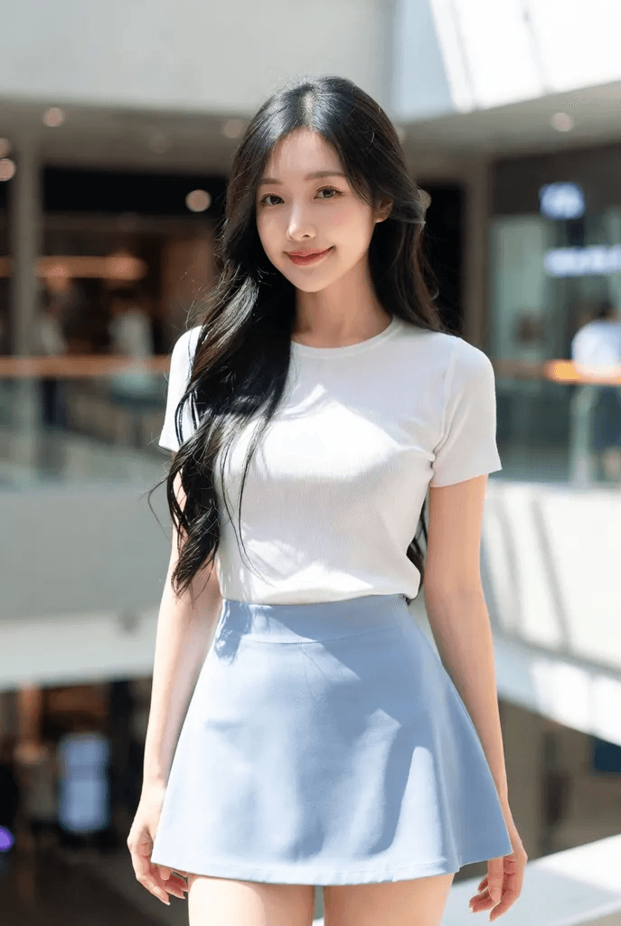 姗姗的露出生活 图片 2