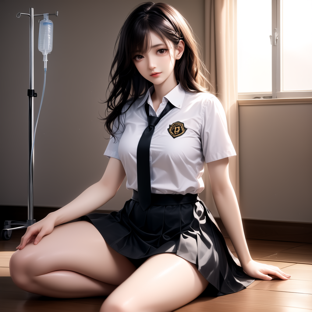 刚到女子技校，里面的不良女学生就想给我个下马威 图片 2