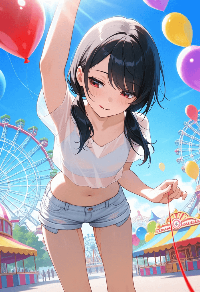 被父母丟棄在遊樂園的少女
