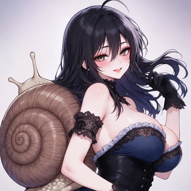 蜗牛追上你就得射精-蜗牛少女