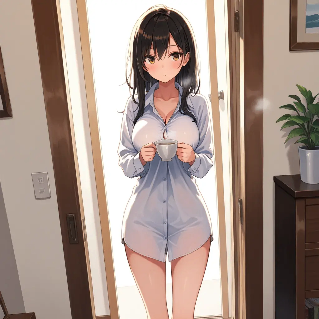 变成可爱小男孩被妹妹紧紧抱在怀里