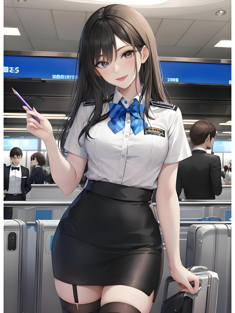 航空公司的丝袜艳母 v1