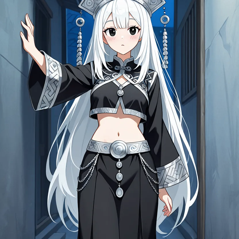 才十八岁就满头白发的苗疆圣女——苗彩蝶