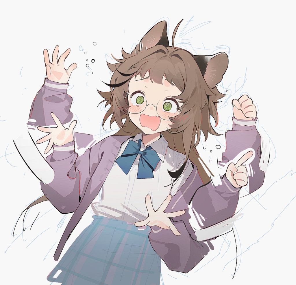 偶遇帖子求助如何藏猫耳，面基后发现是真猫娘