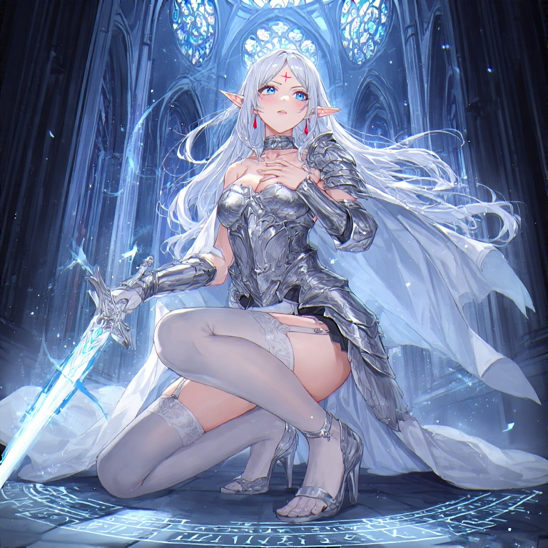 青梅竹马的精灵骑士团长 图片 2