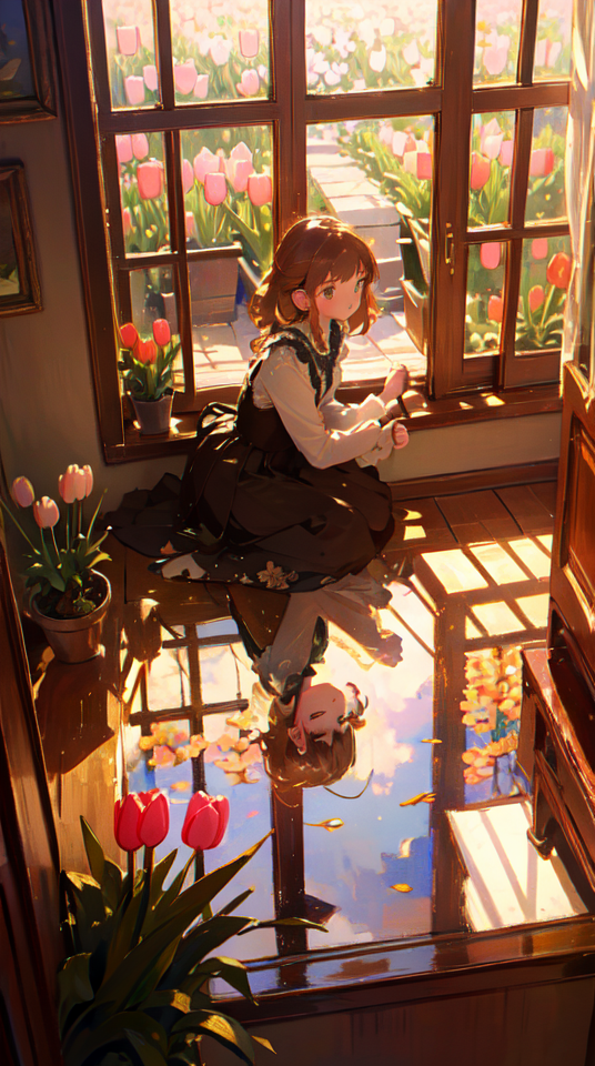 窗外的郁金香是我对你的告白(tag)