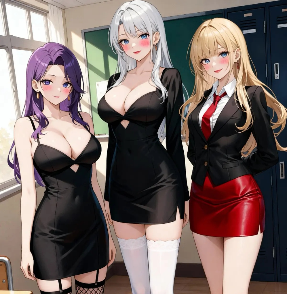 将三个美女教师全都收入我的后宫！ 图片 2