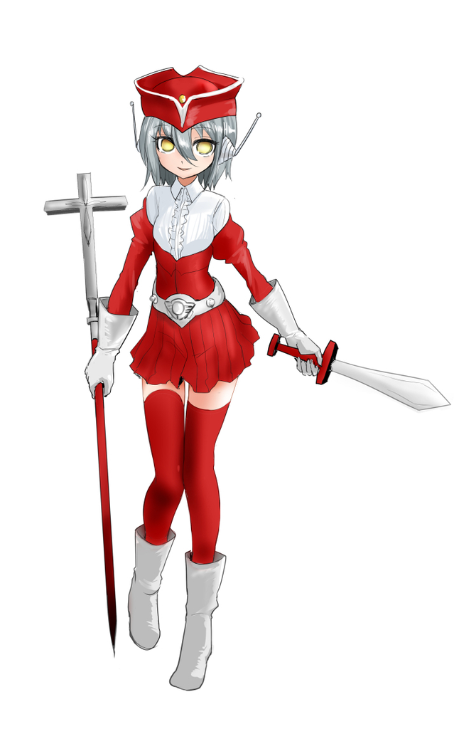 红少女——既强大又温柔（迫真）的红色超人